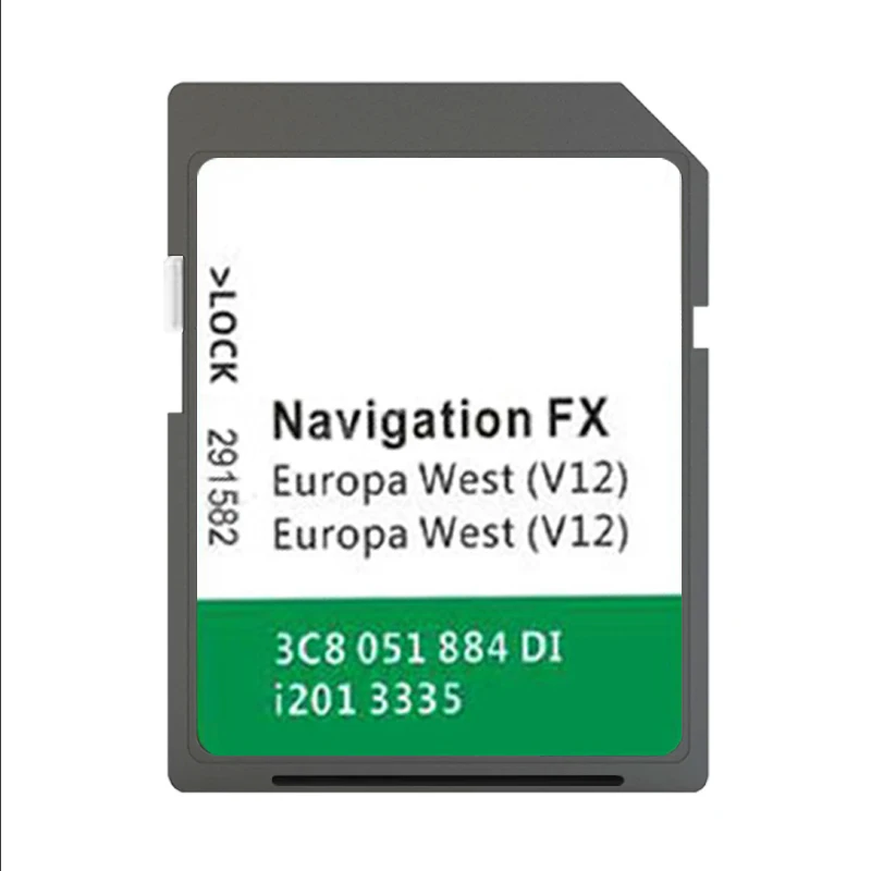 8GB FX V12 West Для VW Touran (1T) (2005 -2015) Обложка Германия Нидерланды Швеция Карта Ватикана GPS SD карта 3
