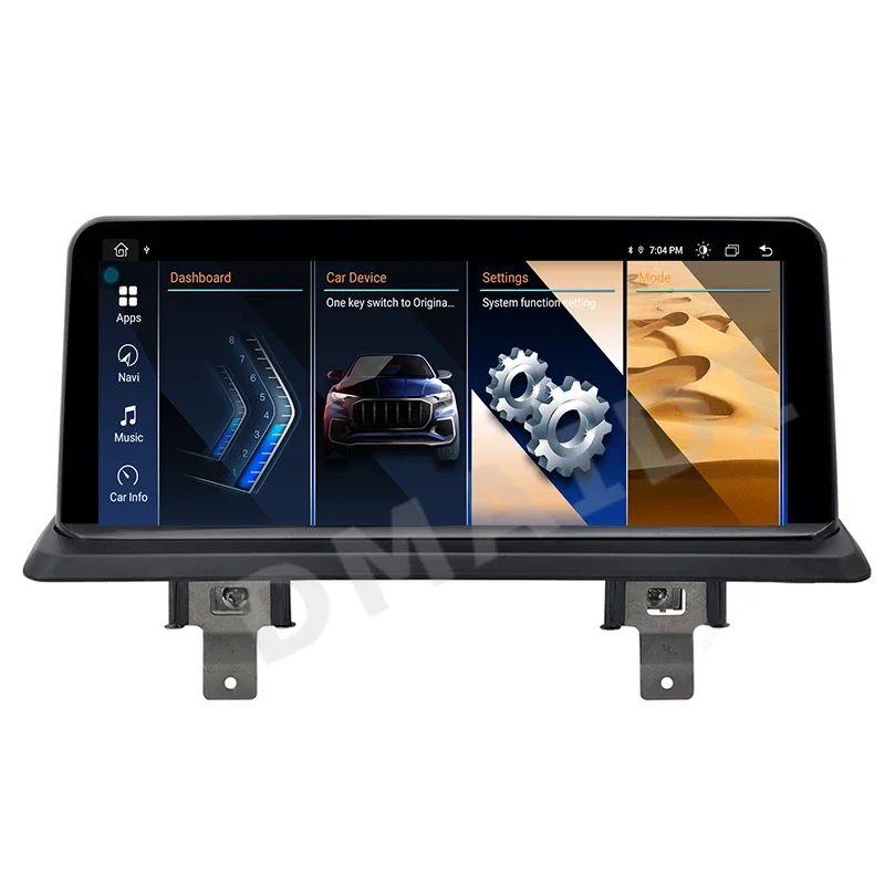 Android13 Система Apple Carplay для BMW 1 серии E81 E82 E87 E88 12,5-дюймовый ID8 Автомобильный видеоплеер Центральная мультимедийная автомобильная стереосистема 4