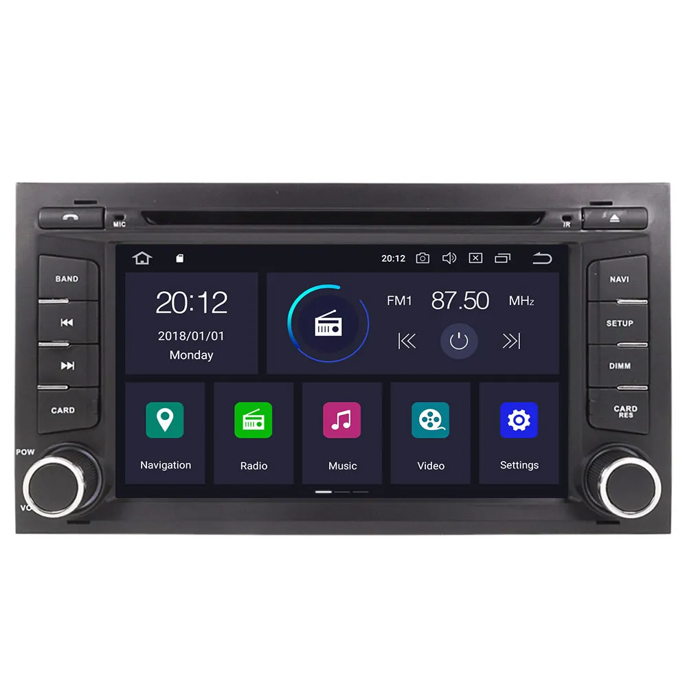 Carplay Для Seat Leon 2012 2013 2014 2015 2016 2017 Android Автомобильный мультимедийный плеер GPS Авто Аудио Стерео Радио Магнитофон Головное устройство 1