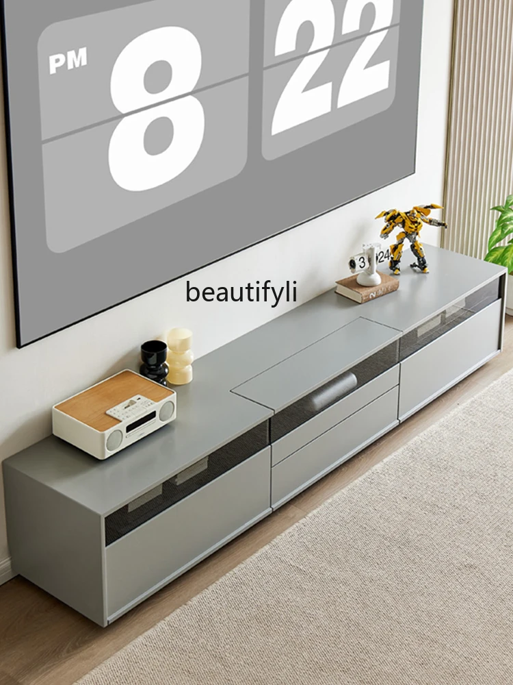  тумба под телевизор Специальный современный проектор для гостиной небольшой квартиры Выдвижной напольный шкаф для телевизора 1