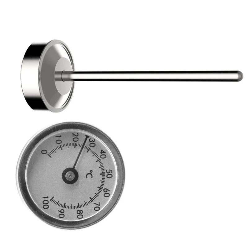 Практичный кухонный термометр Удобный датчик температуры молока Удобный термометр с четкой шкалой для вспенивания молока 4
