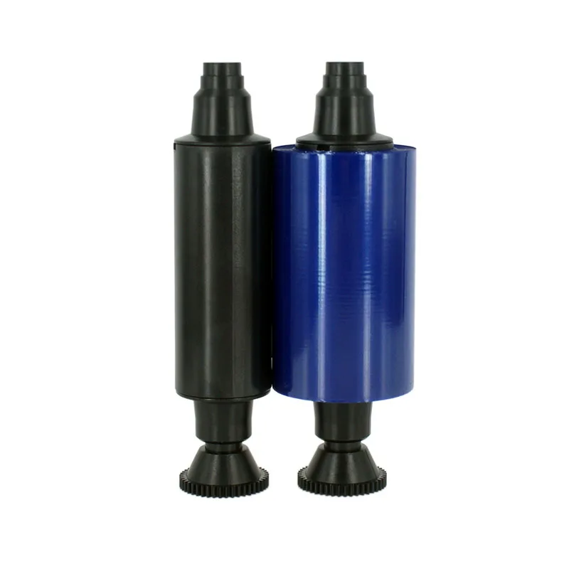 Evolis R2012 Blue Ribbon 1000 отпечатков для карточного принтера Pebble Series Dualys 3 Securion, совместим с Matica R2012 Blue 1