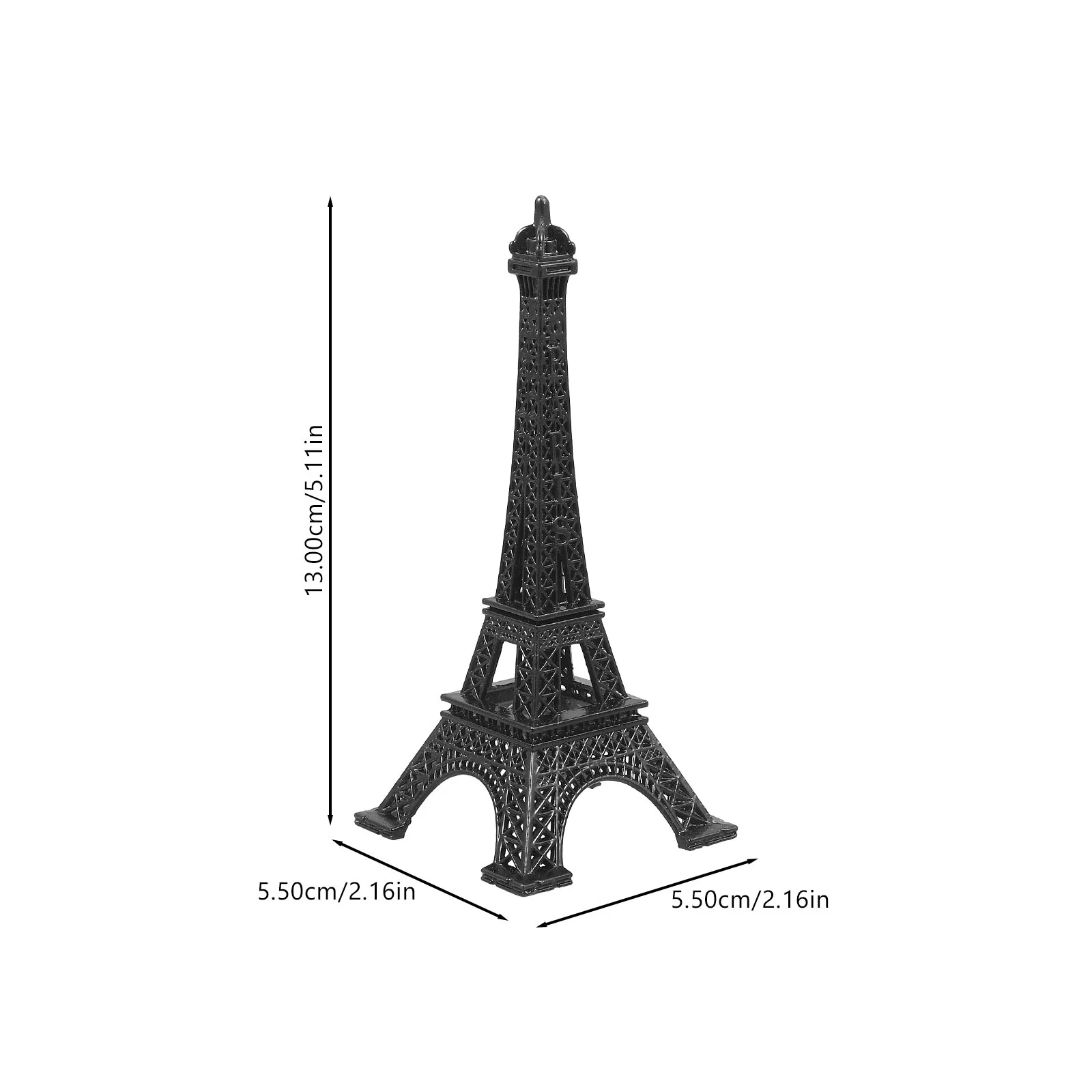 Украшение модели Эйфелевой башни Цинковый сплав Опорный бар Эйфелевой башни Украшение Эйфелевой башни 2