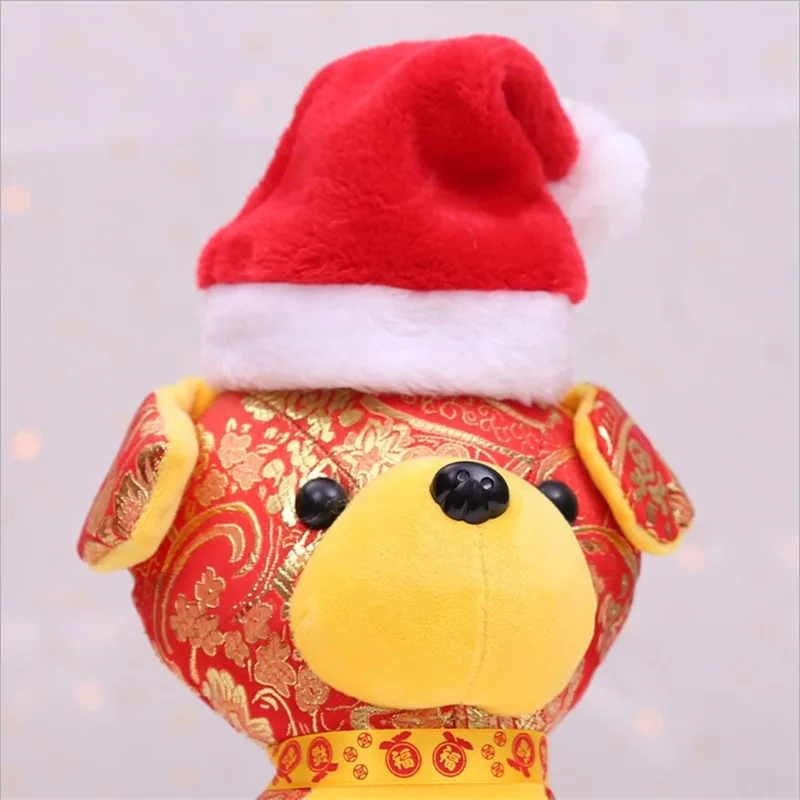 Рождественская шапка Аксессуары для собак Игрушки для кошек Косплей Рождественские украшения Ликвидация Одежда для собак 2