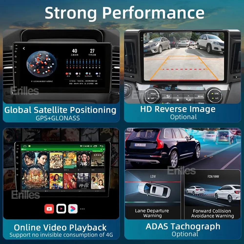 Android 13 Carplay Для JAC Refine S3 2019 Авто Радио Мультимедиа Видеоплеер GPS Навигация BT Авто Стерео Аудио Рекордер DVD 2din 2