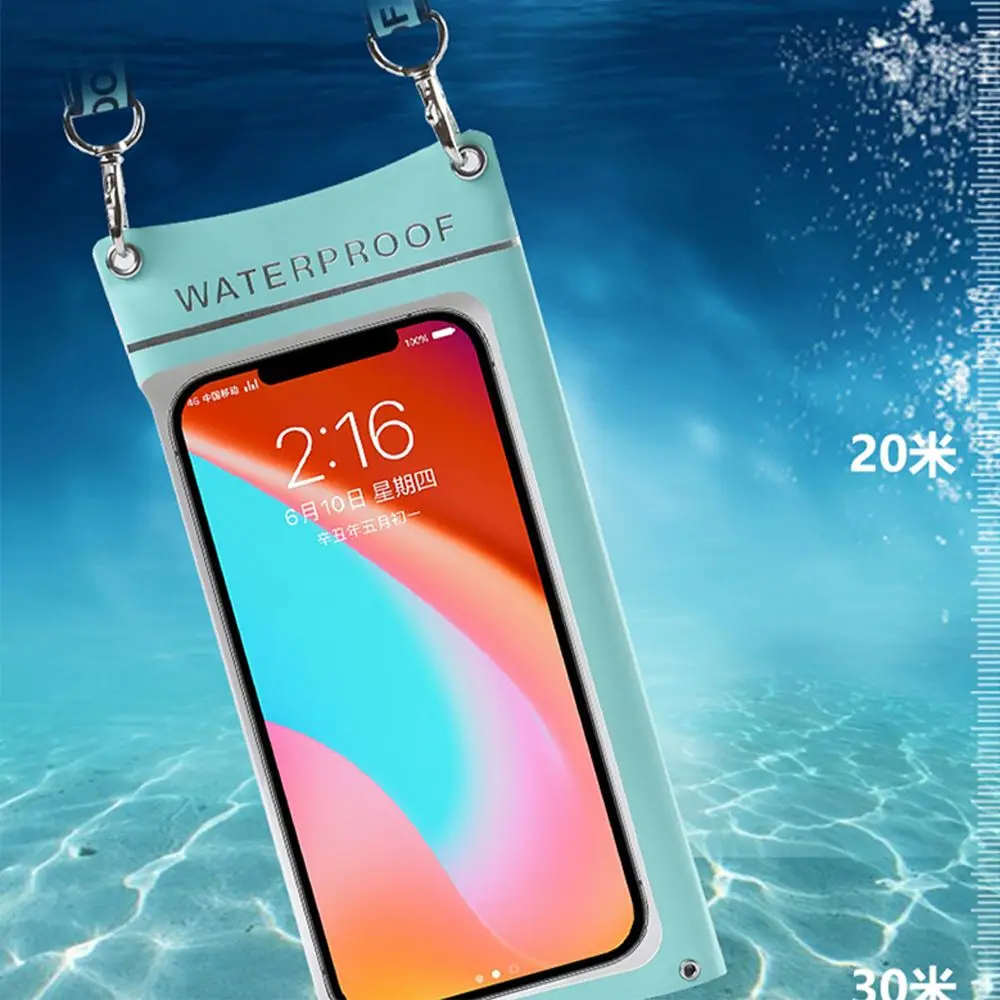 Водонепроницаемый чехол для телефона чехол сумка для iPhone 13 12 11 Pro Max Samsung Huawei P30 Lite WaterProof Мобильный телефон Чехол для мобильного смартфона 1