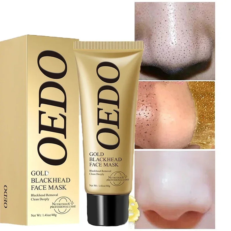 OEDO Gold Peeling Маска для лица Глубокое очищение Антивозрастной Антивозрастной Отбеливающий Морщины Отбеливание Черные Точки Удаленная Отрывная Маска Уход за кожей лица 2