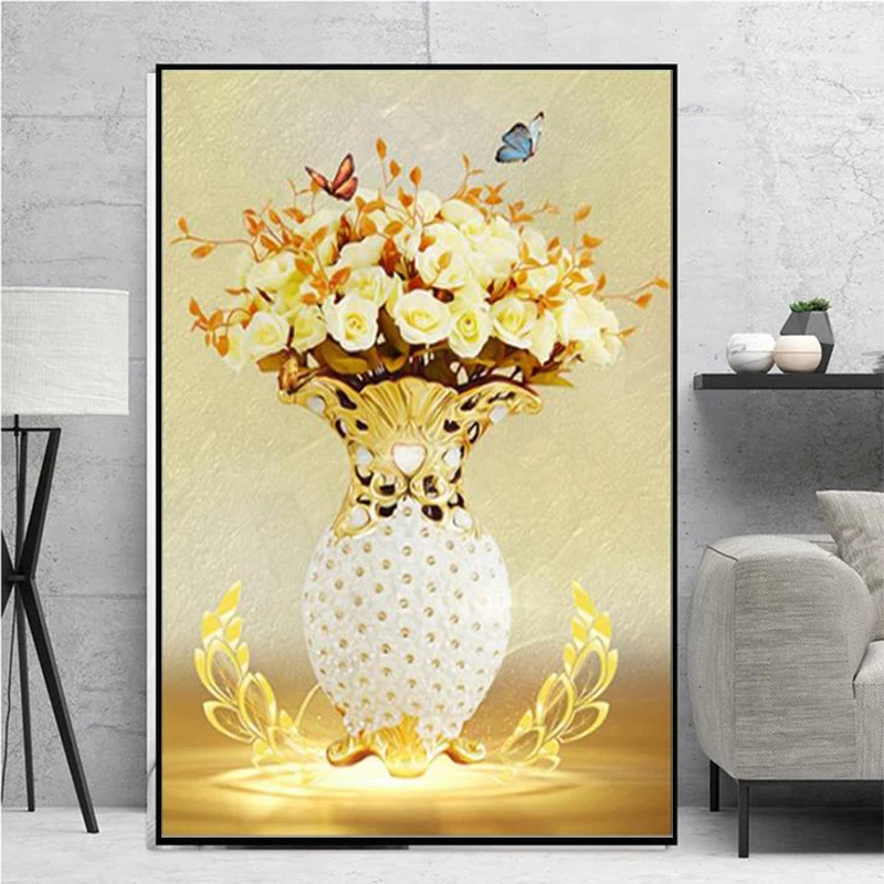 Роскошный золотой животный павлин холст живопись плакаты и принты настенные художественные картины для гостиной домашний декор без рамы 2