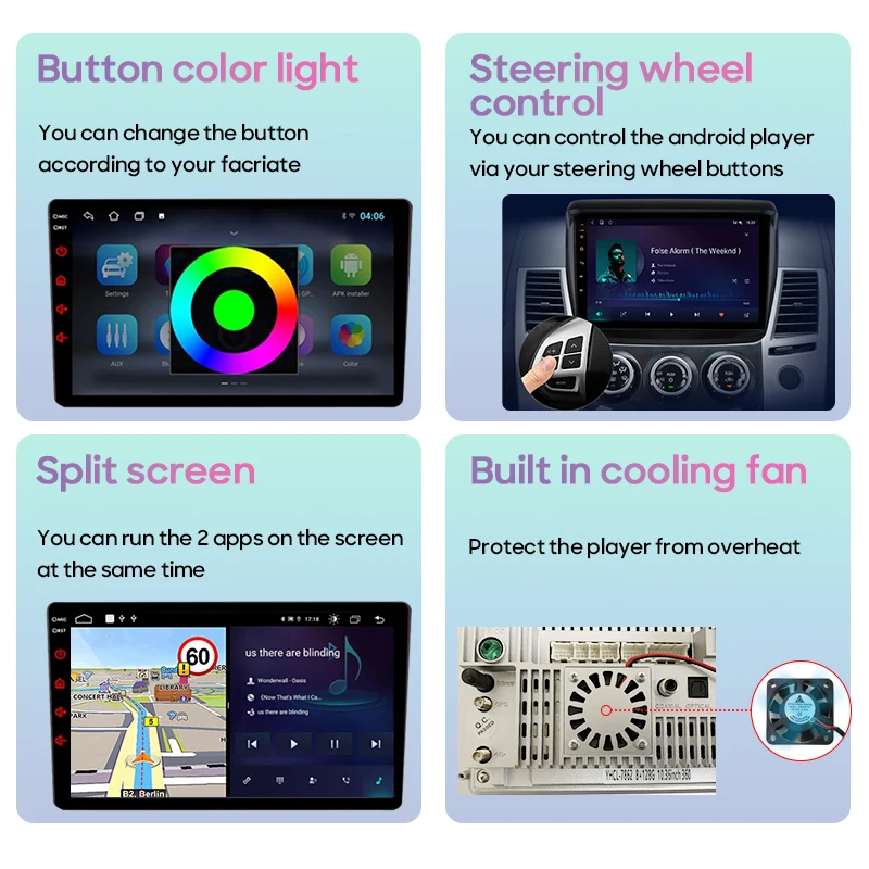 Android 13 Qualcomm Авто Видео Мультимедийный Плеер Для Mercedes-Benz Sprinter 907 9100 2018+ Авто Carplay Радио Экран GPS No 2din 3