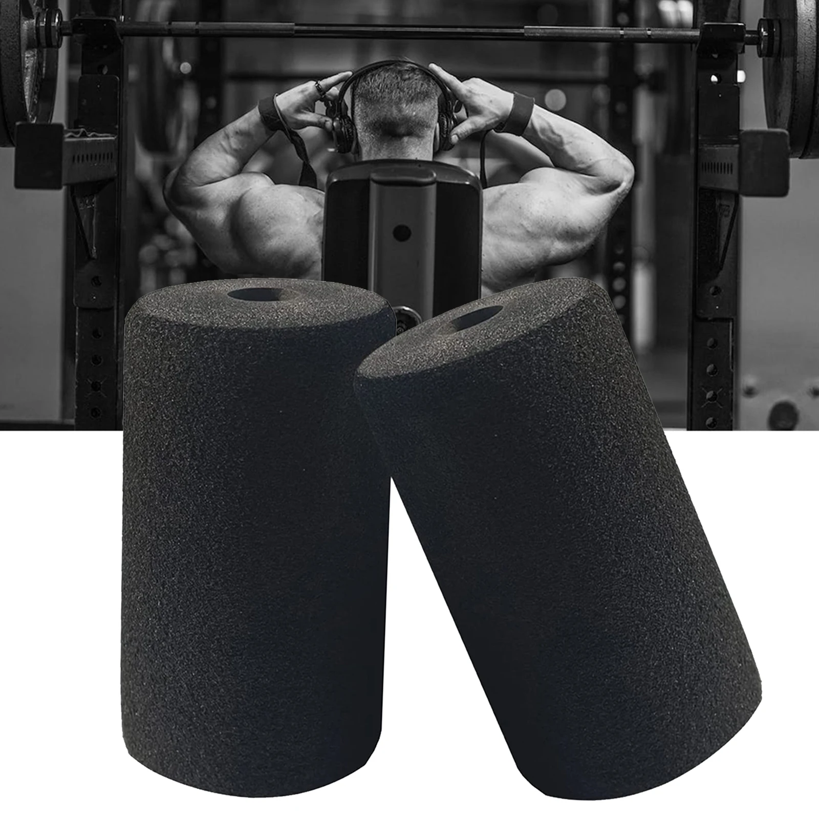 ролики для ног пенопластовые подушки фитнес-оборудование для весовой скамьи снаряжения спортивные товары 2 шт. для разгибания ног совершенно новый 4