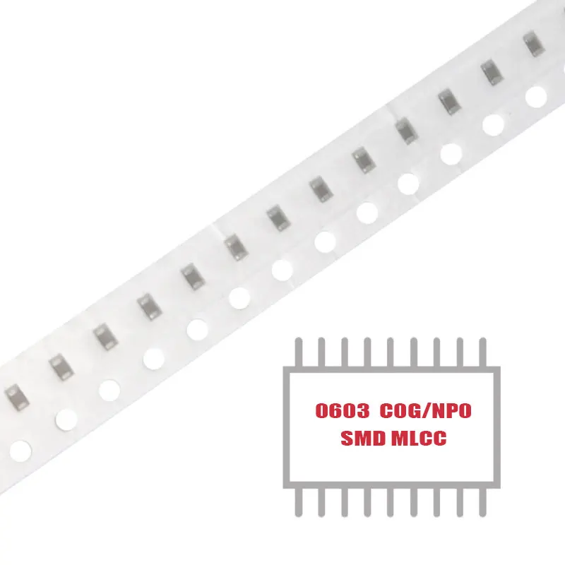 MY GROUP 100PCS SMD MLCC CAP CER 510PF 50V X7R 0603 Многослойные керамические конденсаторы для поверхностного монтажа в наличии