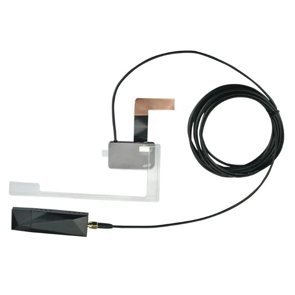 DAB+ Антенна с USB-адаптером Приемник для Android Автомобильный стереоплеер SMA DAB Приемник Коробка Авто Радио Антенна Кабель 0