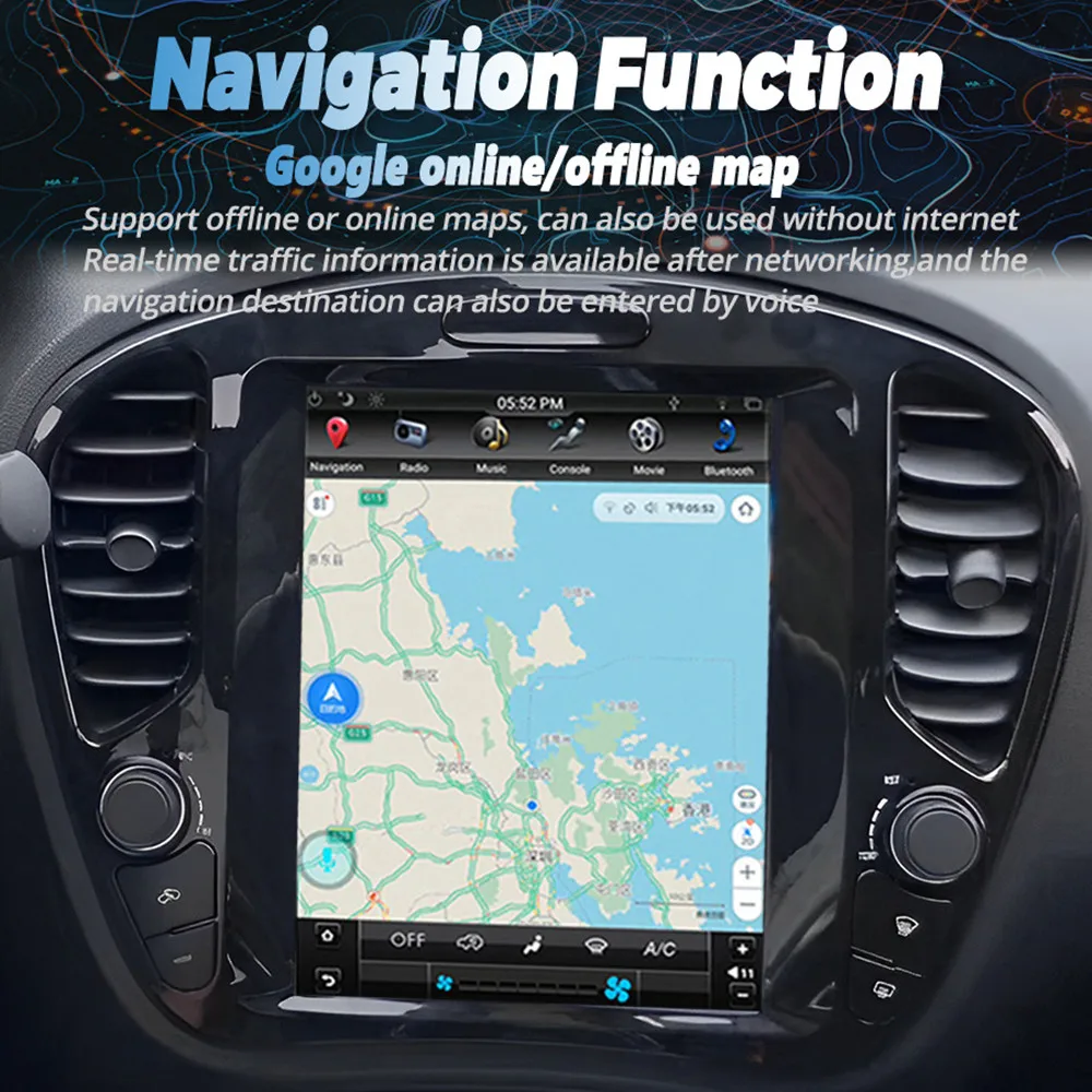 Tesla Экран Авто Мультимедиа Для Nissan Juke/Infiniti ESQ 2011-2019 Радио Android Блок GPS Навигация 8 + 128 ГБ 4G LTE Carplay 3