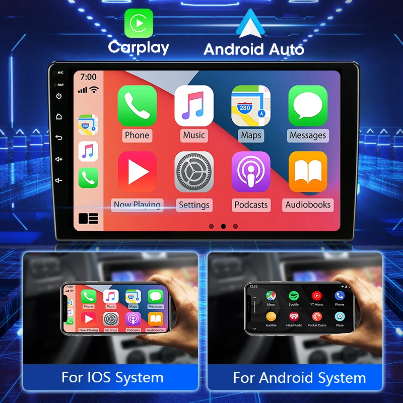 Vtopek 2 Din Android 11 Автомагнитола для Skoda Octavia 3 A7 2013-2018 Мультимедийный видеоплеер 4G WiFi Навигация Carplay Головное устройство 2