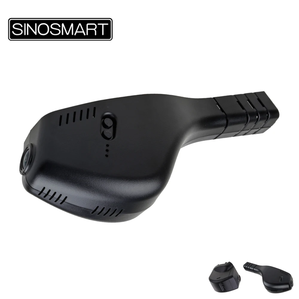 SINOSMART 1080P Специальный автомобильный видеорегистратор Wi-Fi DVR для VW Jetta Touareg Polo Passat Touran Tiguan Bora Magotan Golf APP Control 1
