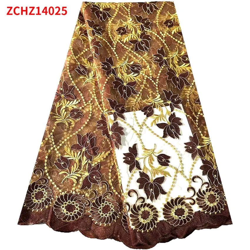 африканская вуаль кружевная ткань швейцария жаккардовая парчовая ткань 5 ярдов гипюровая ткань вечерние платья женщины для свадебного дизайнера 4