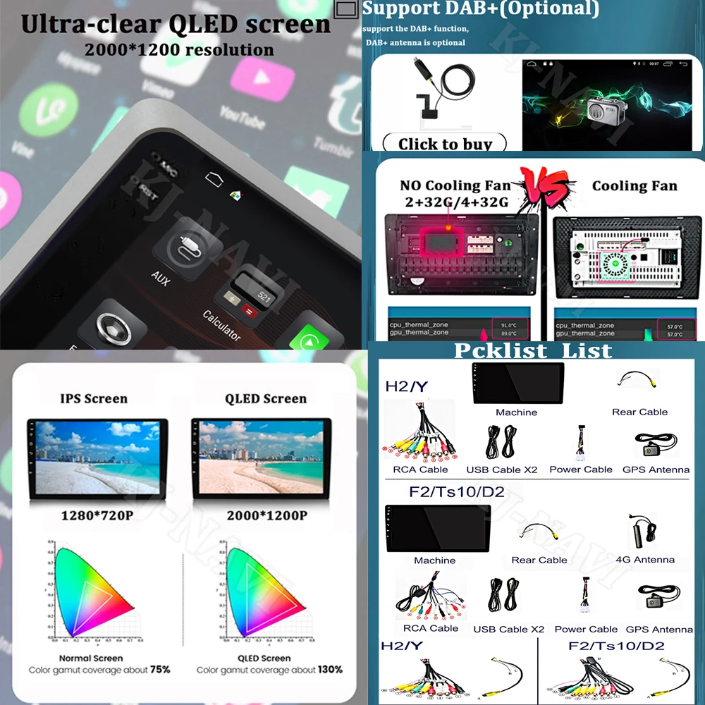  для Toyota Tacoma N300 2015 - 2021 Android 12 Видеоплеер Авто Радио Авто Мультимедиа Навигация Стерео GPS 9 дюймов 360 камера FM 5