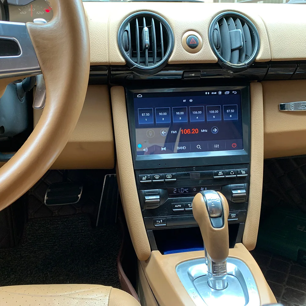 Для Porsche Cayman S Boxster 987 911 997 2007 - 2015 Android Авто Радио 2Din Стерео Ресивер Авторадио Мультимедийный плеер GPS Navi 5