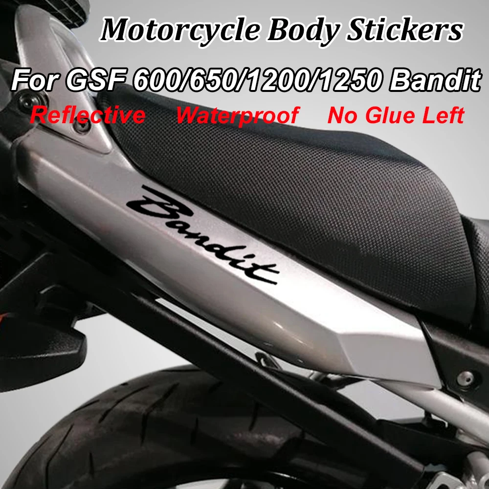 Наклейки для мотоциклов Светоотражающая наклейка Bandit 400 GSF для Suzuki GSF 250 400 600 650 GSF250 GSF400 Бандит Аксессуары 2004 2009