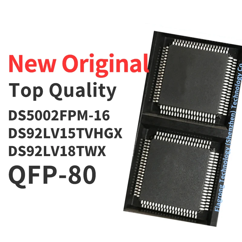 1 шт. DS5002FPM-16 DS92LV15TVHGX DS92LV18TWX микросхема QFP-80 Новый оригинал