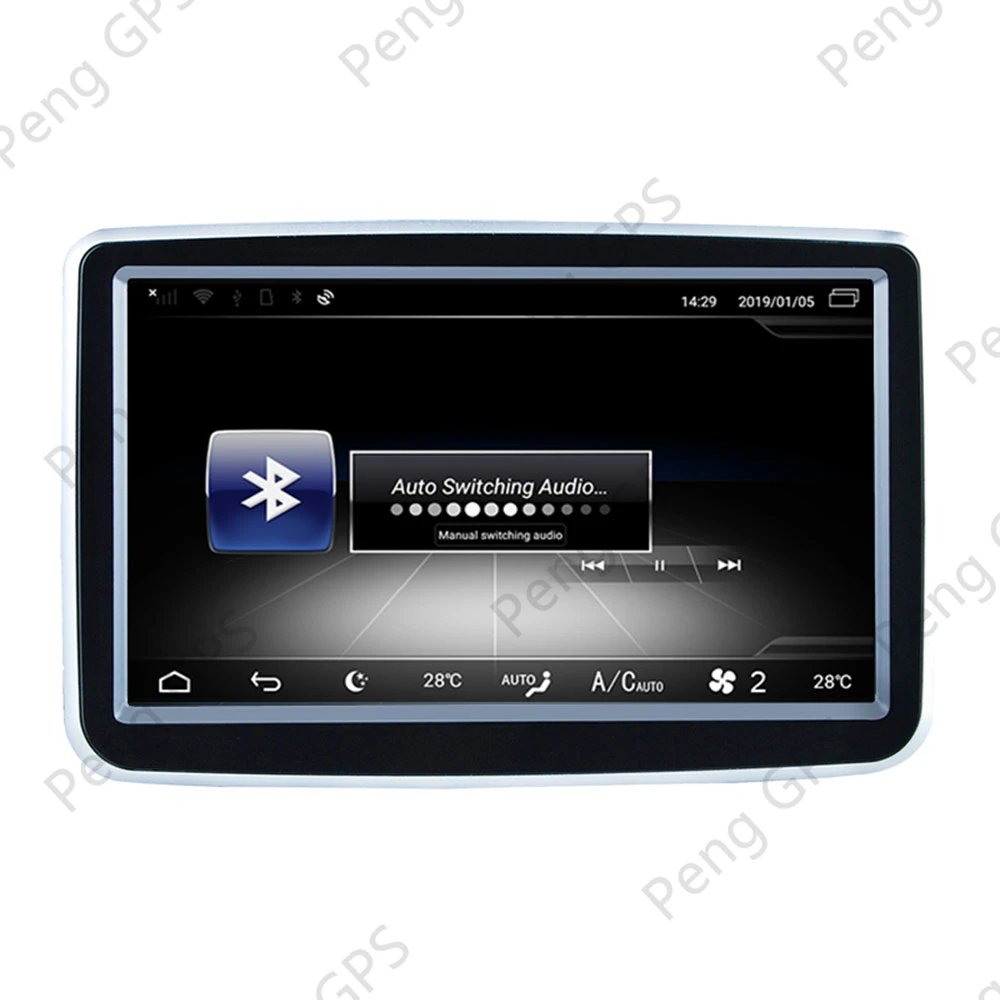 Автомобильный DVD-плеер для Mercedes Benz A/BCLA/GLA/G 2013-2015 Android Стерео Сенсорный Экран GPS Навигационное Головное Устройство Carplay FM Радио 3