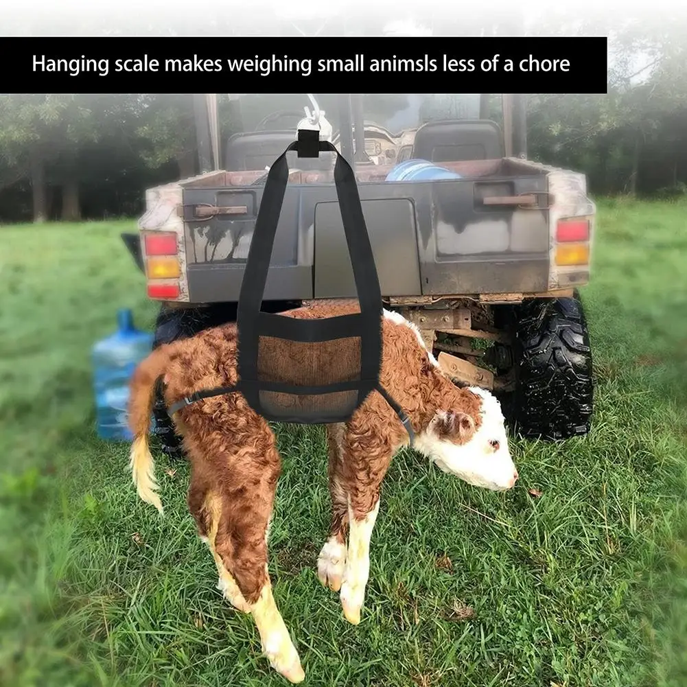  Складная подвесная стропа весов с регулируемыми ремнями для взвешивания телят, ягнят, коз, домашнего скота 0