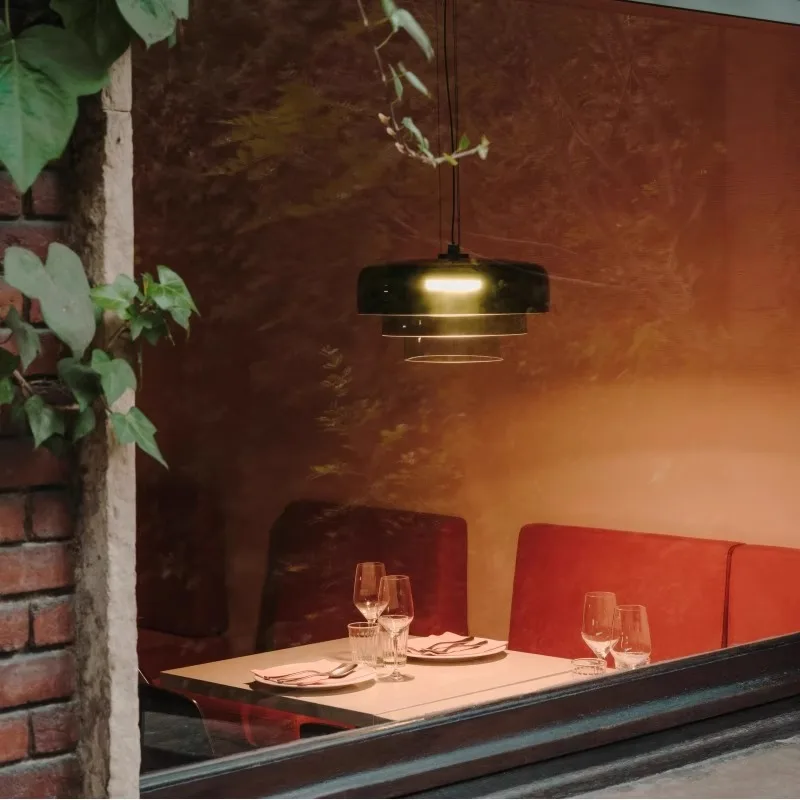 Уровни Подвесной светильник Nordic Простой скандинавский стеклянный светильник для ресторана Красочный свет Украшение дома прикроватная тумбочка для спальни 2