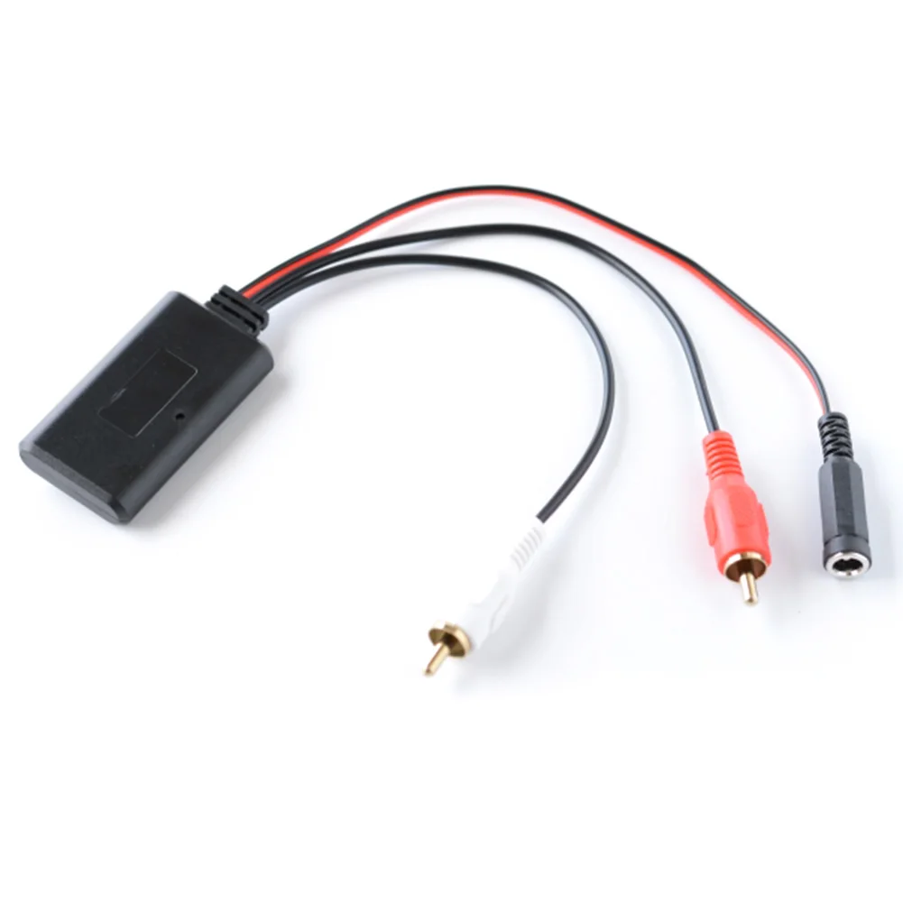27 см Автомагнитола Bluetooth-совместимый адаптер 12 В AUX RCA Радио Автомобильный универсальный кабель для JieRui-BT 5908 Аксессуар для автомобильной электроники 1