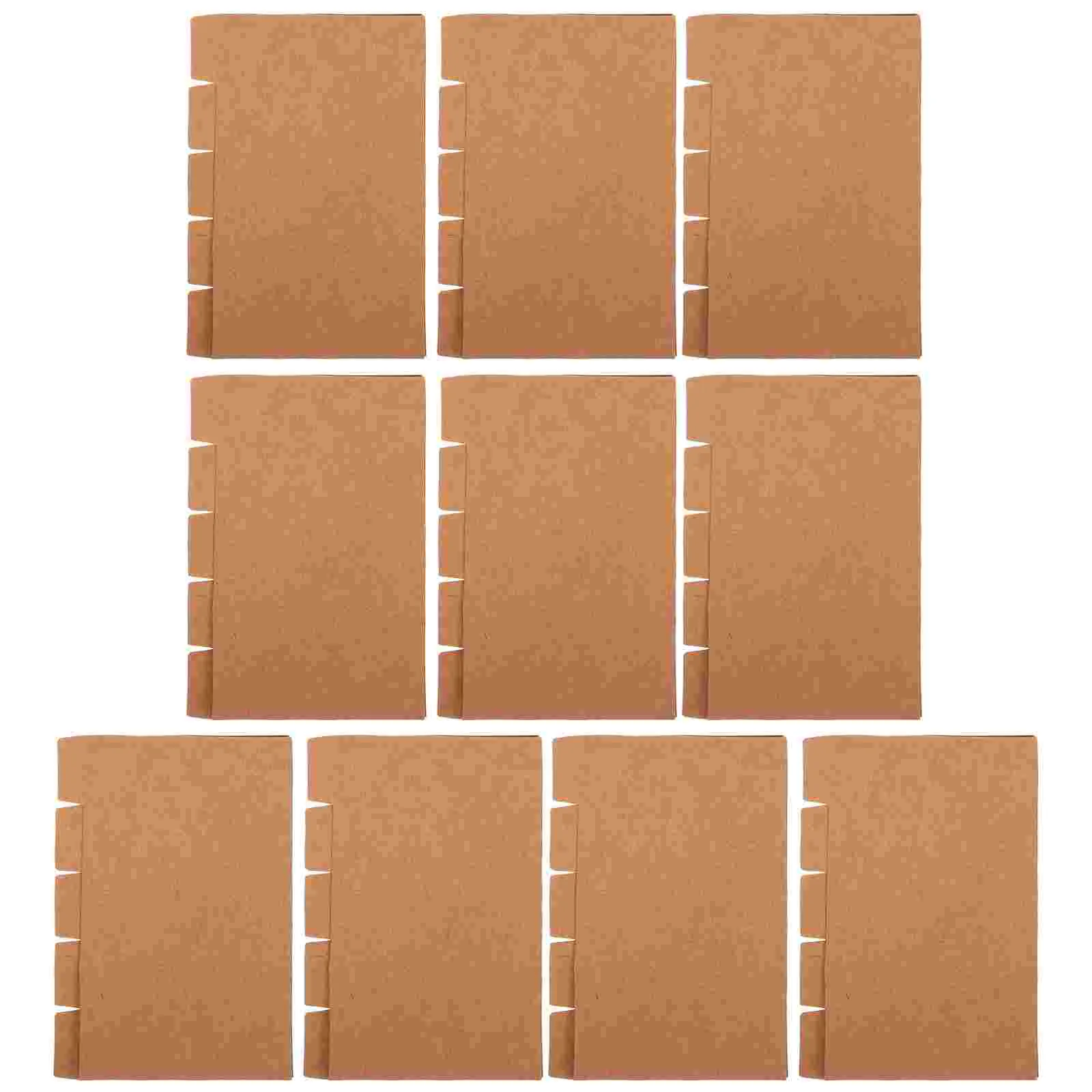  Разделители из крафт-бумаги 3 x 5 дюймов Разделитель индекса Разделитель из коричневой бумаги Разделители Карточки для заметок с вкладками