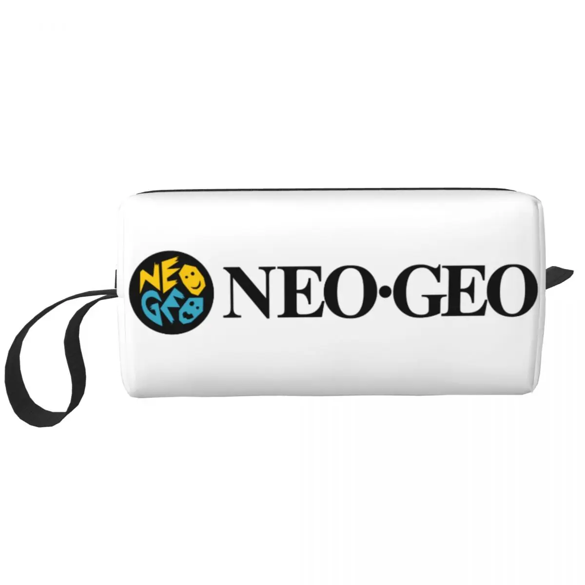 Neo Geo Logo Косметичка Сумка Женщины Путешествия Косметика Органайзер Симпатичный Neogeo Arcade Хранение Туалетные принадлежности Сумки Dopp Kit Чехол Коробка 0