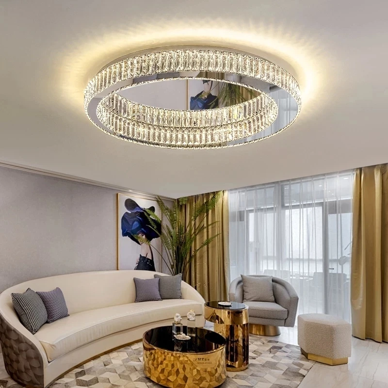2023 Новое роскошное освещение люстры для гостиной, спальни, кабинета, хрустальная лампа, постмодернистский потолочный светильник Winfordo WF-XD006 4