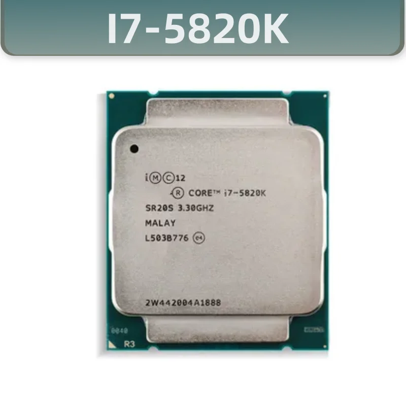 CPU CORE i7 5820K Процессор i7-5820K 3.30ГГц 15M 6-ядерный Socket2011-3 бесплатная доставка