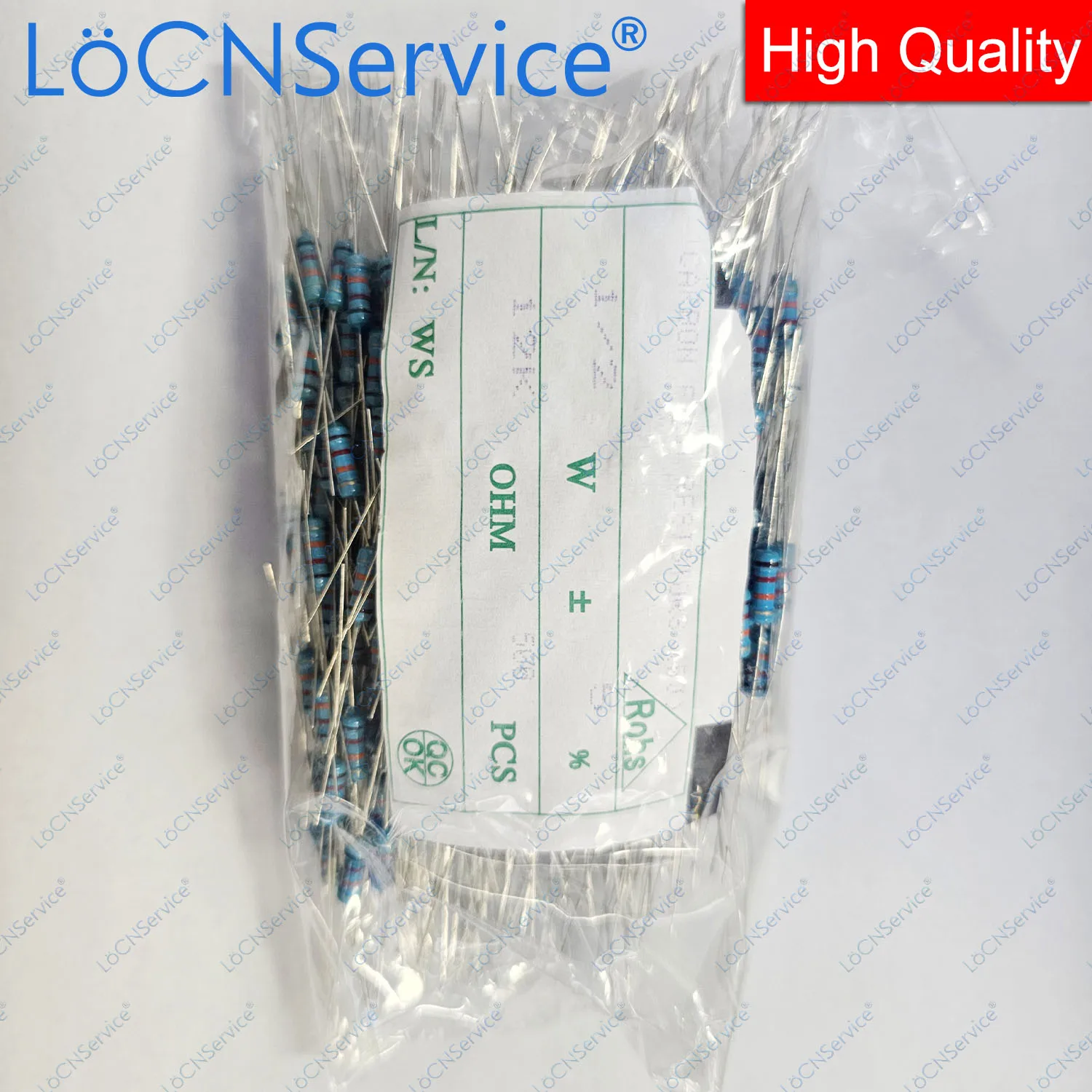 LoCNСервис 500 шт./лот 5% 1/2 Вт 3.9K 4.3K 4.7K 5.1K 5.6K 6.2K 6.8K 7.5K 8.2K 9.1K Резистор из углеродной пленки DIP ОМ 5
