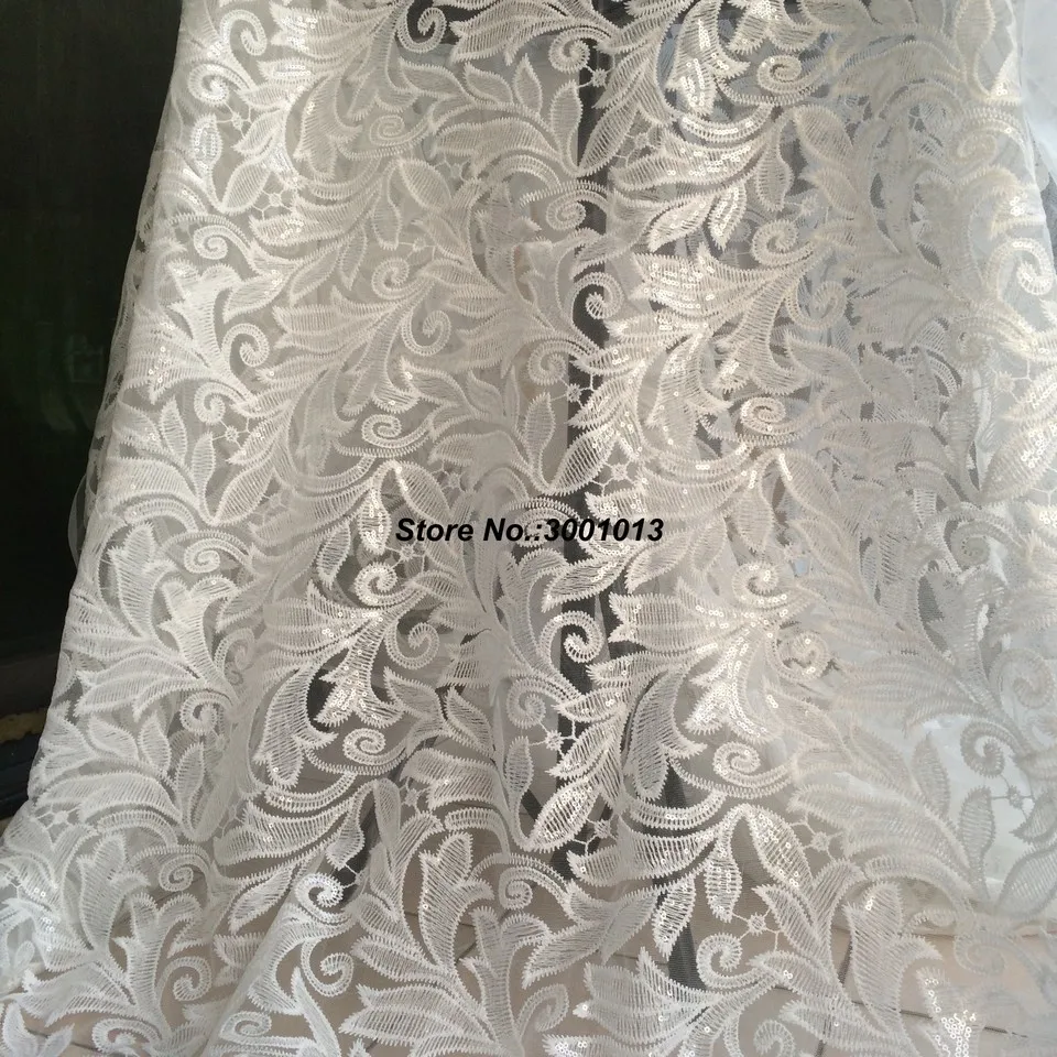 Новый дизайн Причудливый узор Корейская сетчатая ткань с блестящей нитью для случая, K003A Высокое качество Твердая Красная Красивая Африканская Кружевная Ткань 5