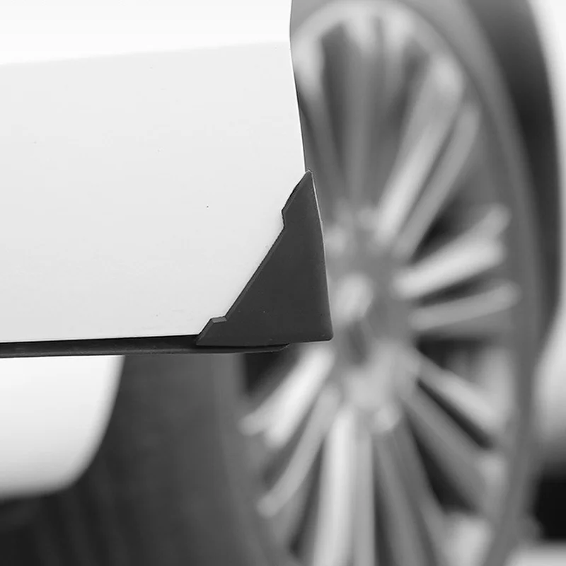 2 шт. Силиконовый угол двери автомобиля с защитой от царапин для Chevrolet Cruze Bmw F31 Foo Tesla Model Y 2023 Аксессуары Автомобильная дверь 1