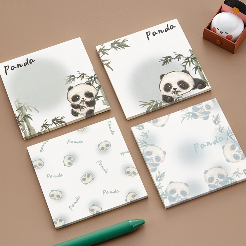 Клейкий блокнот для заметок Panda Блокнот Опубликовал его для подарков детям снова в школу 4