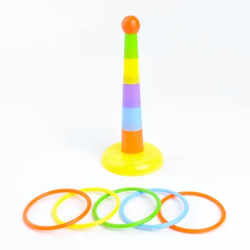 1 ~ 9 шт. Интересные мини-игрушки с железными кольцами, подходящие для интеллектуальных игр для попугаев, красочной кольцевой деятельности птицы 3