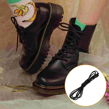 1 пара Обувь Кружевное платье Шнурки для обуви Круглые шнурки для обуви Формальный ботинок Шнурки 2