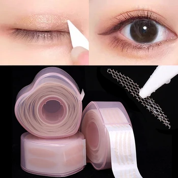 1 рулон ленты для век наклейка невидимый кружево двойной складки для век наклейки натуральный стойкий бежевый полоса самоклеящийся инструмент для макияжа глаз