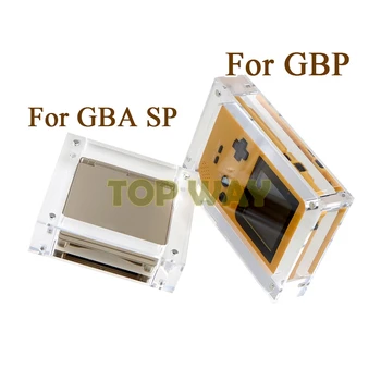  1 шт. для Gameboy Advanced SP GBA SP Высокопрозрачная акриловая магнитная крышка Консоль Коробка для хранения консоли для Game Boy Pocket GBP