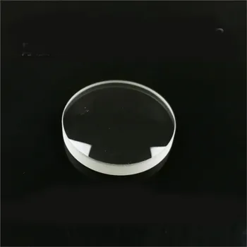  1 шт. Стеклянная оптическая тестовая выпуклая линза 25 мм Диаметр 17 мм Фокусное расстояние Стеклянный оптический инструмент Тройная призма для датчиков