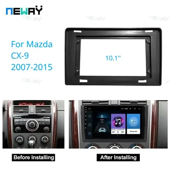 10,1 дюйма адаптер для передней панели для Mazda CX-9 CX9 2007-2015 2DIN Комплект рамы панели приборов