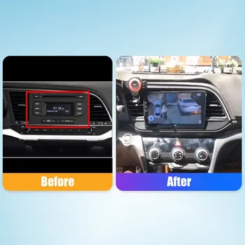 10,33 дюйма Автомагнитола для HYUNDAI Elantra 2019 2Din Android Восьмиядерный автомобильный стерео DVD GPS Навигационный плеер QLED Screen Carplay 3