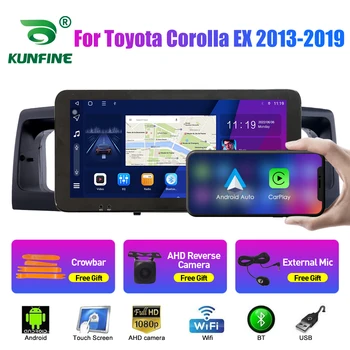 10,33 дюйма Автомагнитола для Toyota Corolla EX 2013-2019 2Din Android Восьмиядерная автомобильная стереосистема GPS Навигационный плеер QLED Screen Carplay
