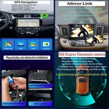 10-дюймовый Qualcomm Android13 для Nissan Serena 5 V C27 2016-2021 Авто Радио Стерео Мультимедийный Плеер Навигация GPS Carplay WIFI 4G 4