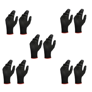 10 шт. Игровые перчатки для PUBG Защита от пота Не чувствительные к царапинам Пресс-экран Игровые перчатки для пальцев и большого пальца 0