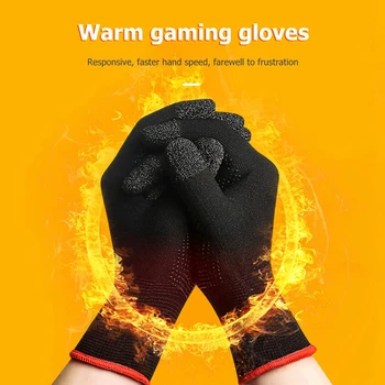 10 шт. Игровые перчатки для PUBG Защита от пота Не чувствительные к царапинам Пресс-экран Игровые перчатки для пальцев и большого пальца 1