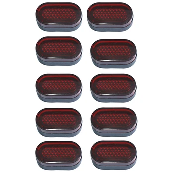 10X Электрические задние фонари для скутеров Светодиодный абажур заднего крыла Тормоз Задний фонарь для скейтборда Xiaomi Mijiam365