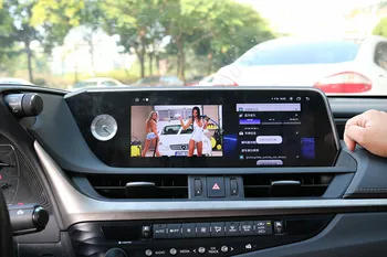 12,3 дюйма Android для Lexus ES ES200 ES250 ES350 ES300h 2018-2020 2021 Автомобиль GPS Навигация Мультимедийный плеер Радио Автомобиль Carplay