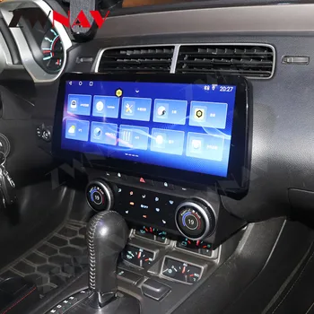 12,3-дюймовый экран Android 8+128 ГБ для Chevrolet Camaro 2010-2015 Авто Стерео Радио GPS Навигация Мультимедийный плеер Головное устройство 1